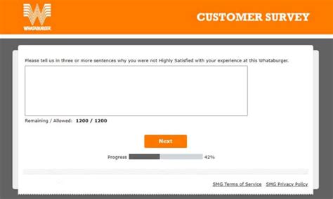 whataburger visit customer survey|Whataburger Customer Survey